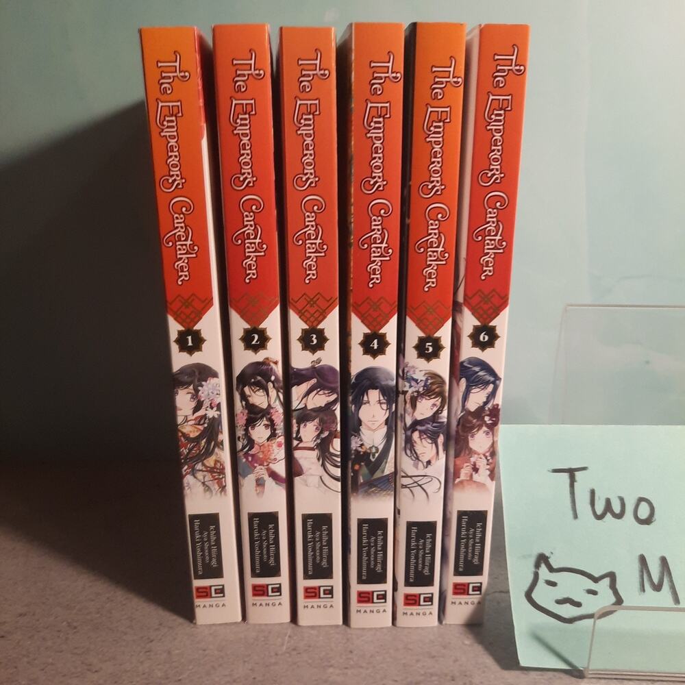 📚The Emperor's Caretaker Vol. 1-6 Official English Manga Bundle Romance